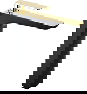 Mexen Indus high basin tap, black/gold - 744610-75