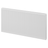 Mexen C11 plate radiator 400 x 2000 mm, side connection, 1296 W, white - W411-040-200-00