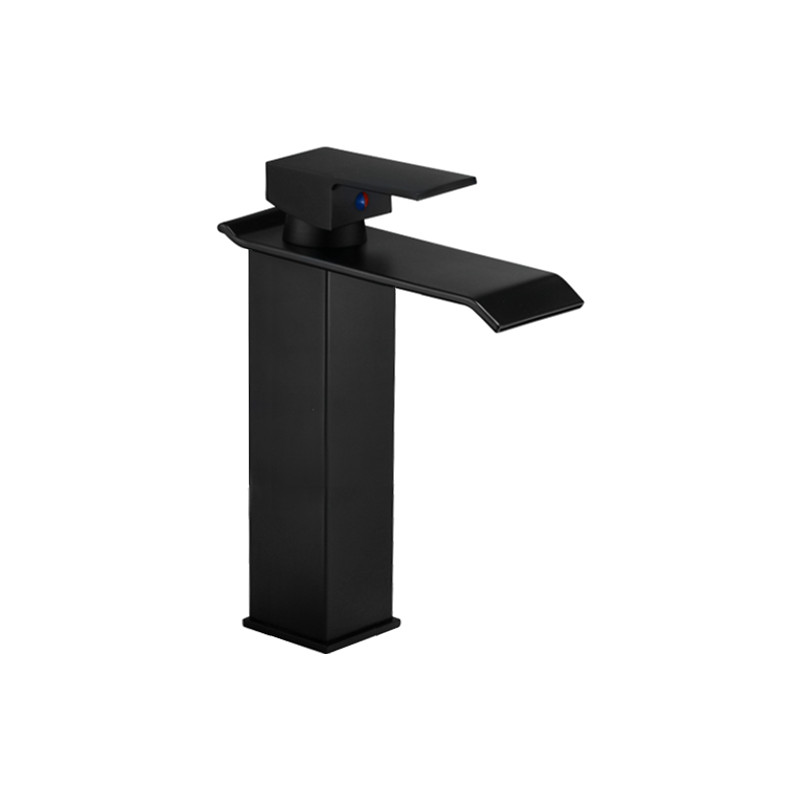 Mexen Apus washbasin faucet, black - 744700-70