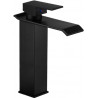 Mexen Apus washbasin faucet, black - 744700-70