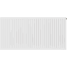Mexen CV11 plate radiator 300 x 3000 mm, bottom connection, 1467 W, white - W611-030-300-00