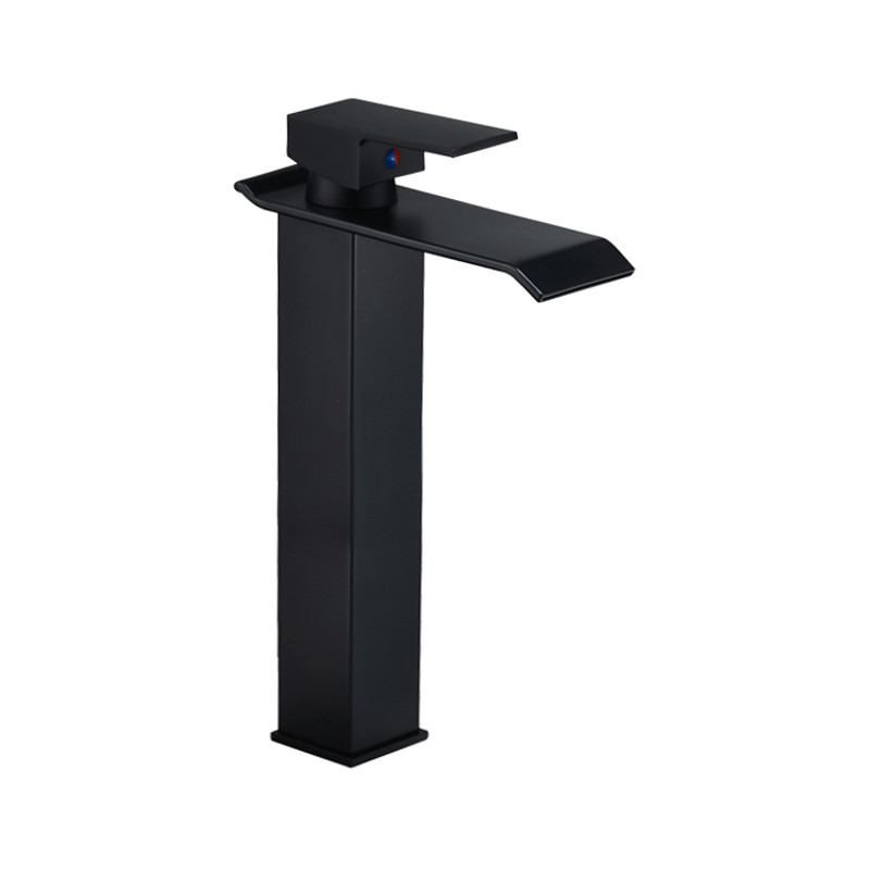 Mexen Apus high black sink faucet - 744710-70