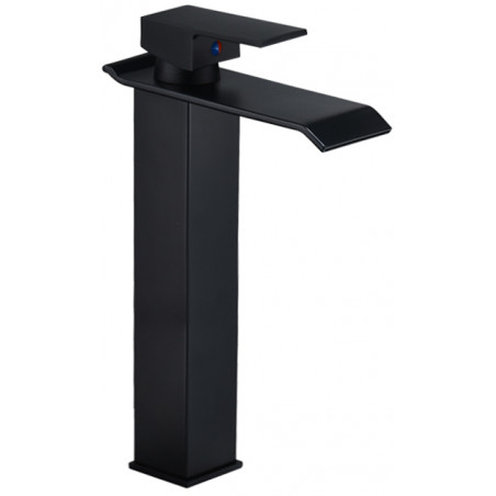 Mexen Apus high black sink faucet - 744710-70
