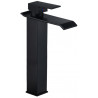 Mexen Apus high black sink faucet - 744710-70