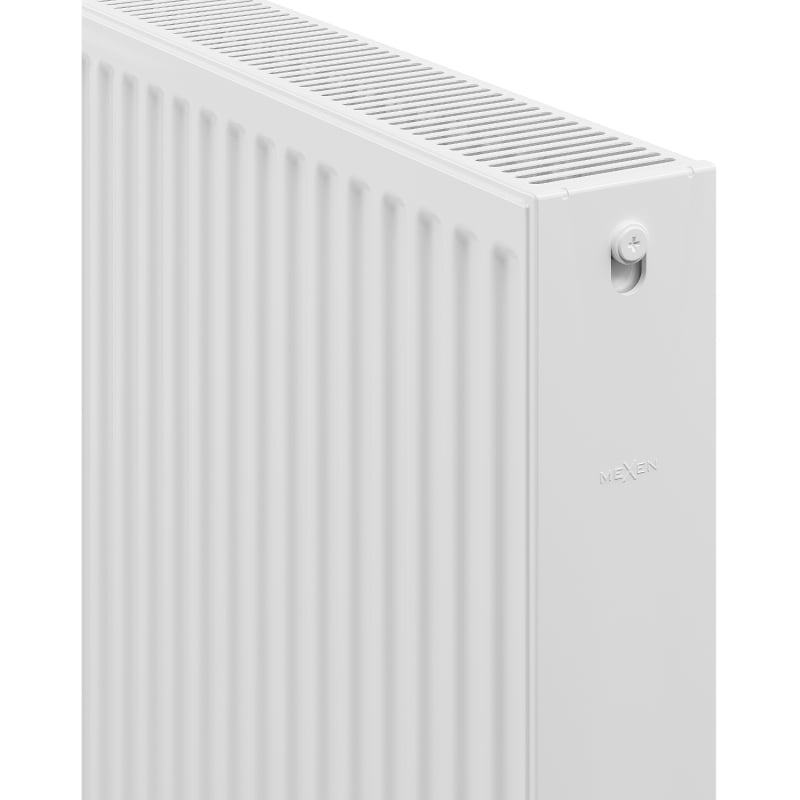 Mexen C22 plate radiator 300 x 3000 mm, side connection, 2799 W, white - W422-030-300-00
