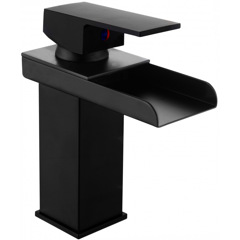 Mexen Hydra washbasin mixer tap, Black - 744900-70