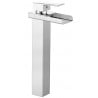 Mexen Hydra tall washbasin faucet, chrome - 744910-00