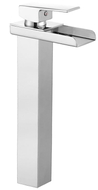 Mexen Hydra tall washbasin faucet, chrome - 744910-00