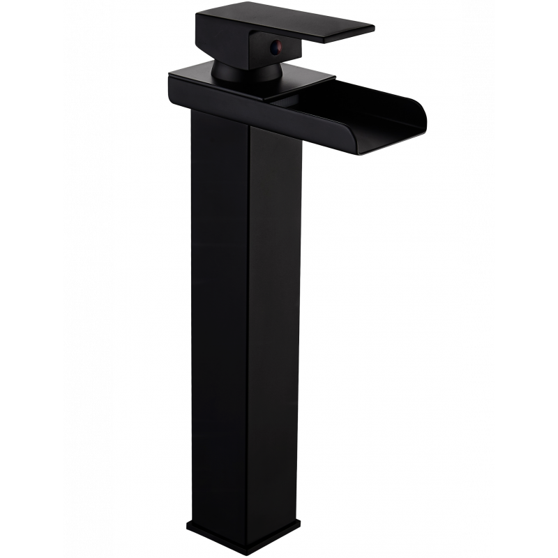 Mexen Hydra high washbasin tap, black - 744910-70