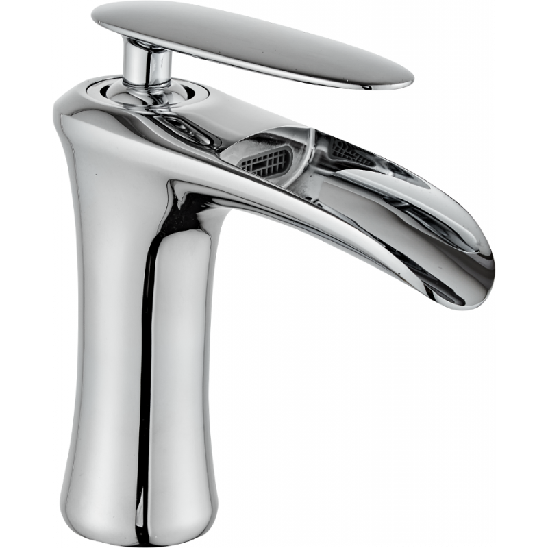 Mexen Lyra washbasin faucet, chrome - 745300-00