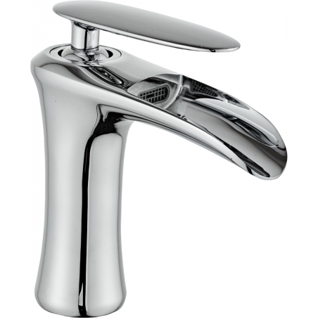 Mexen Lyra washbasin faucet, chrome - 745300-00