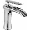 Mexen Lyra washbasin faucet, chrome - 745300-00
