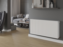 Mexen C33 plate radiator 400 x 1100 mm, side connection, 1858 W, white - W433-040-110-00