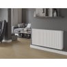 Mexen C33 plate radiator 400 x 1500 mm, side connection, 2533 W, white - W433-040-150-00