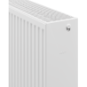 Mexen C33 plate radiator 400 x 2400 mm, side connection, 4053 W, white - W433-040-240-00