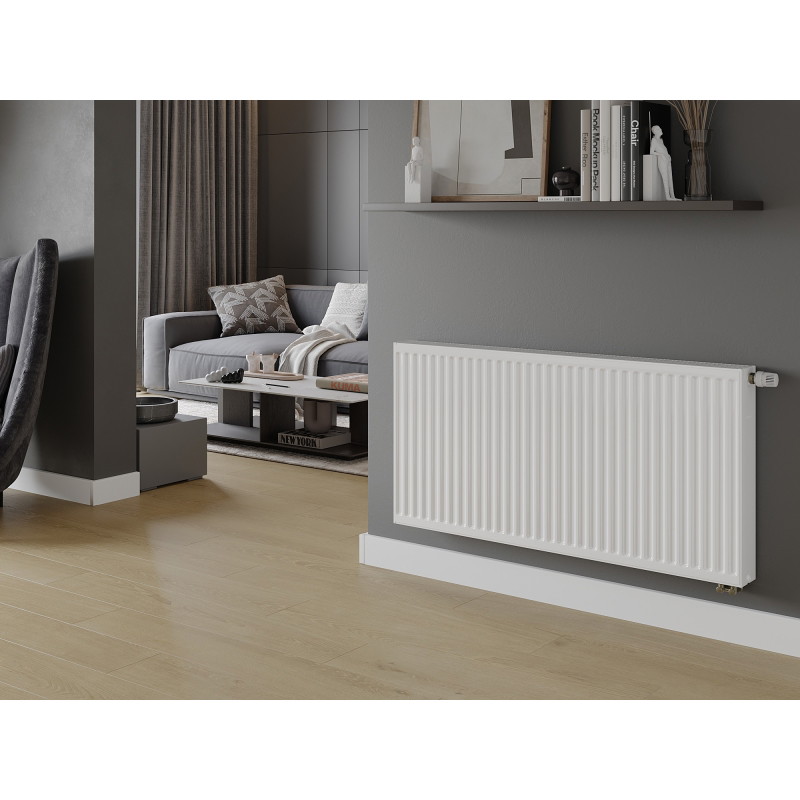 Mexen CV22 plate radiator 900 x 1800 mm, bottom connection, 4112 W, white - W622-090-180-00