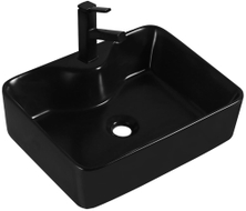 Mexen Eva countertop washbasin 48 x 37 cm, matte black - 21424970