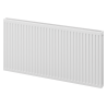 Mexen C21 400 x 400 mm panel radiator, side connection, 371 W, white - W421-040-040-00