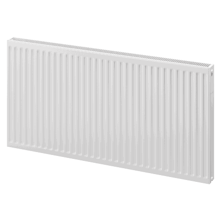 Mexen C21 flat panel radiator 400 x 1200 mm, side connection, 1112 W, white - W421-040-120-00
