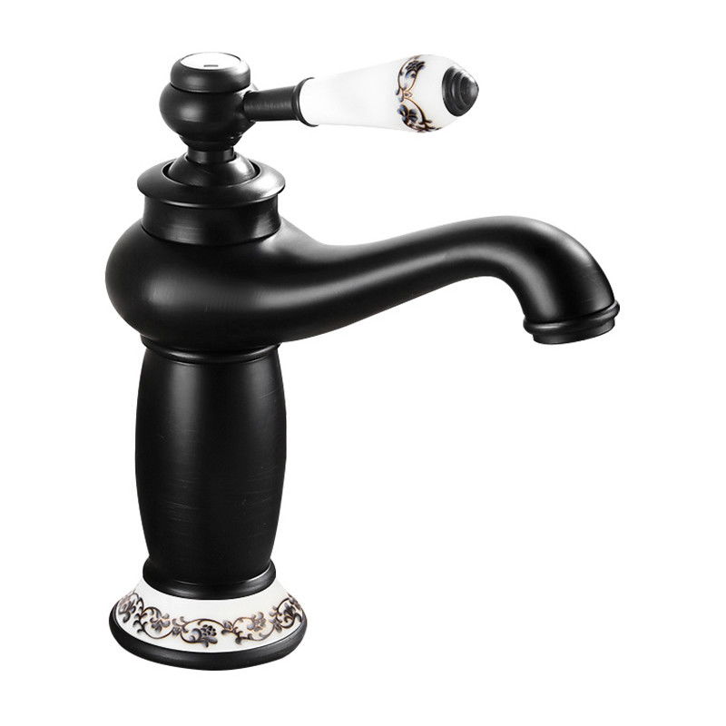 Mexen Draco washbasin mixer tap, Black - 745400-70