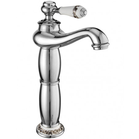 Mexen Draco tall washbasin faucet, chrome - 745410-00