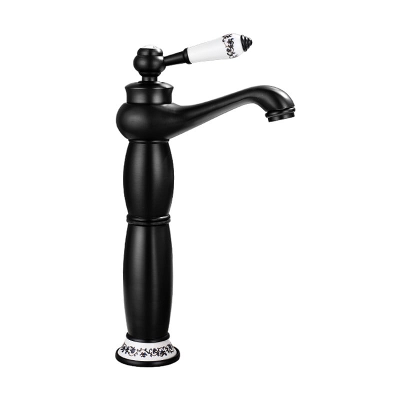 Mexen Draco high basin tap, black - 745410-70