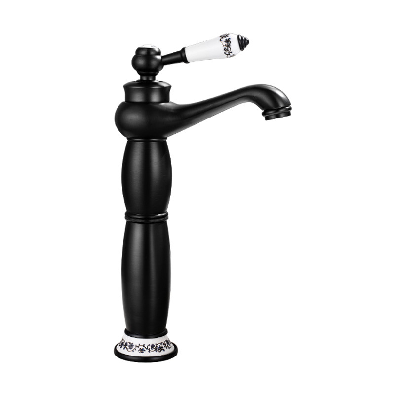 Mexen Draco high black bathroom faucet - 745410-70