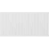 Mexen C22 plate radiator 900 x 700 mm, side connection, 1599 W, white - W422-090-070-00
