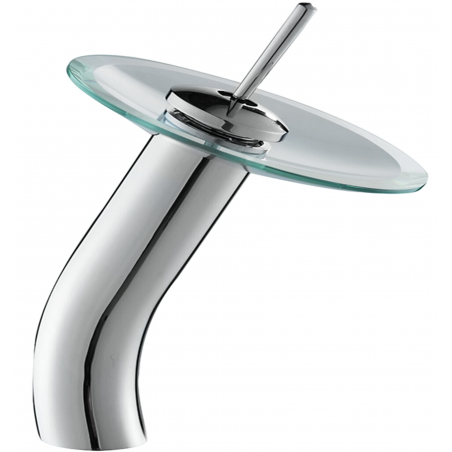 Mexen Niagara high washbasin faucet, chrome - 745610-00