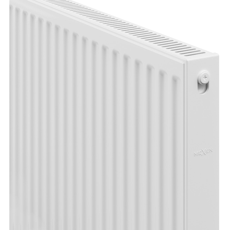 Mexen C11 plate radiator 600 x 1000 mm, side connection, 933 W, white - W411-060-100-00