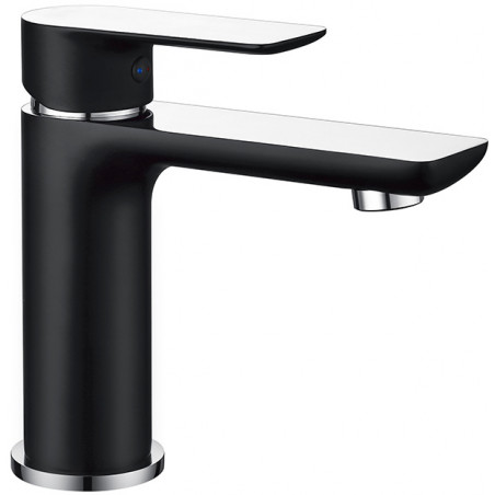 Mexen Alfa washbasin faucet, black/chrome - 745700-71