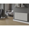 Mexen C11 flat radiator 600 x 600 mm, side connection, 560 W, white - W411-060-060-00