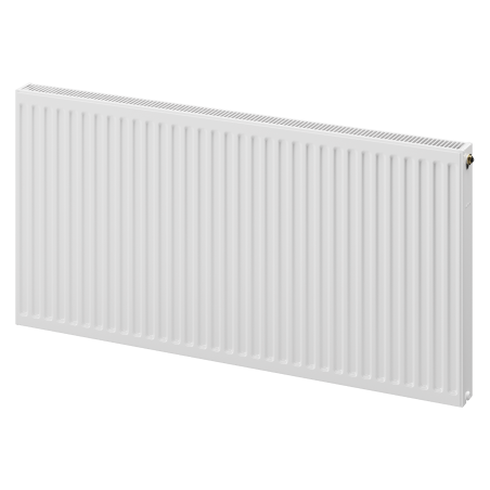 Mexen CV21 plate radiator 300 x 2400 mm, bottom connection, 1767 W, white - W621-030-240-00