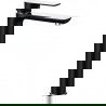Mexen Alfa high washbasin mixer tap, Black/Chrome - 745710-71