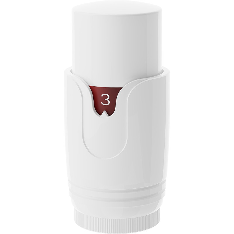 Mexen Uni-H thermostatic radiator head, white - W900-000-20