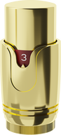 Mexen Uni-H Thermostatic radiator head, gold - W900-000-50