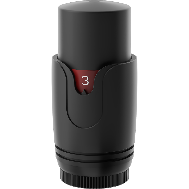 Mexen Uni-Term thermostatic head for radiator, black - W900-000-70