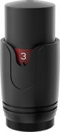 Mexen Uni-H thermostatic radiator head, black - W900-000-70