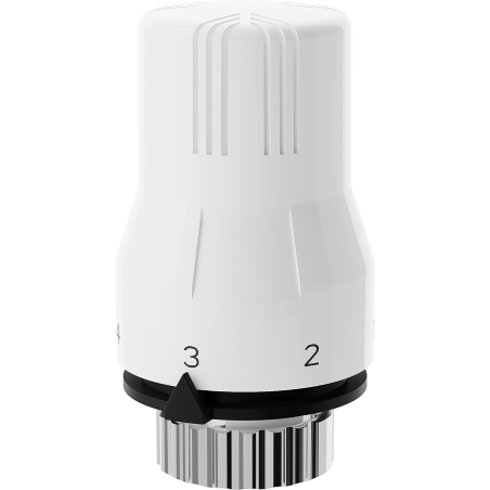 Mexen Uni-Term thermostatic radiator valve head, white - W908-002-20