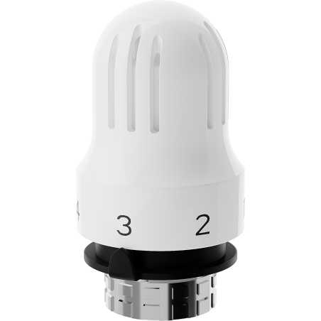 Mexen Uni-Term thermostatic radiator valve, white - W908-004-20