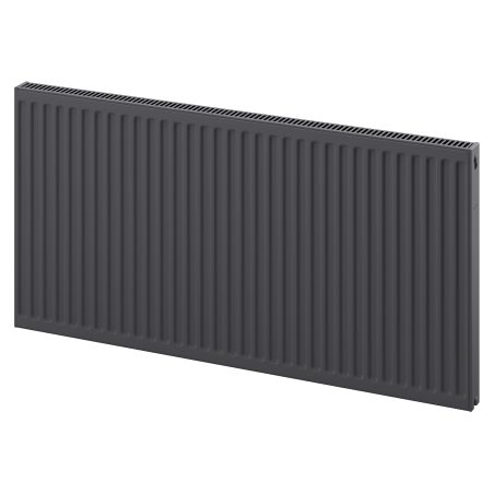 Mexen C11 flat radiator 300 x 1800 mm, side connection, 880 W, anthracite - W411-030-180-66