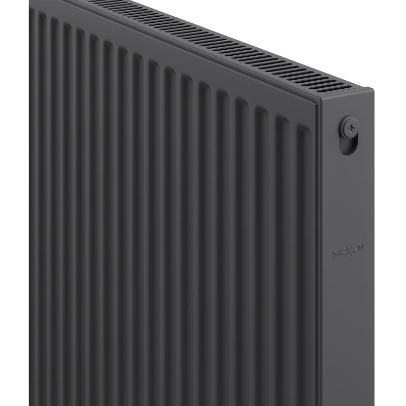 Mexen C11 Panel Radiator 300 x 2600 mm, Side Connection, 1271 W, Anthracite - W411-030-260-66