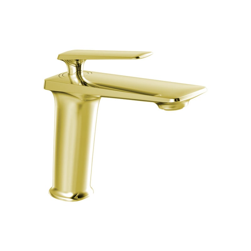 Mexen Purus washbasin mixer tap, Gold - 745800-50