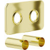Mexen S double masking set for radiator, gold - W910-000-50