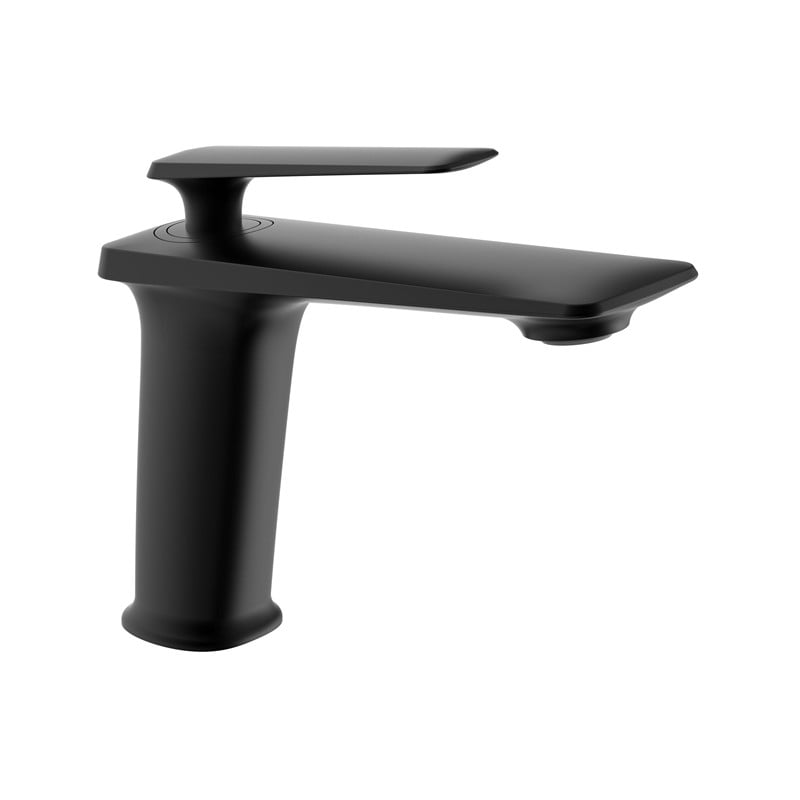 Mexen Purus washbasin faucet, black - 745800-70