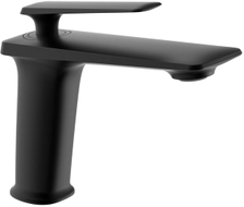 Mexen Purus washbasin faucet, black - 745800-70