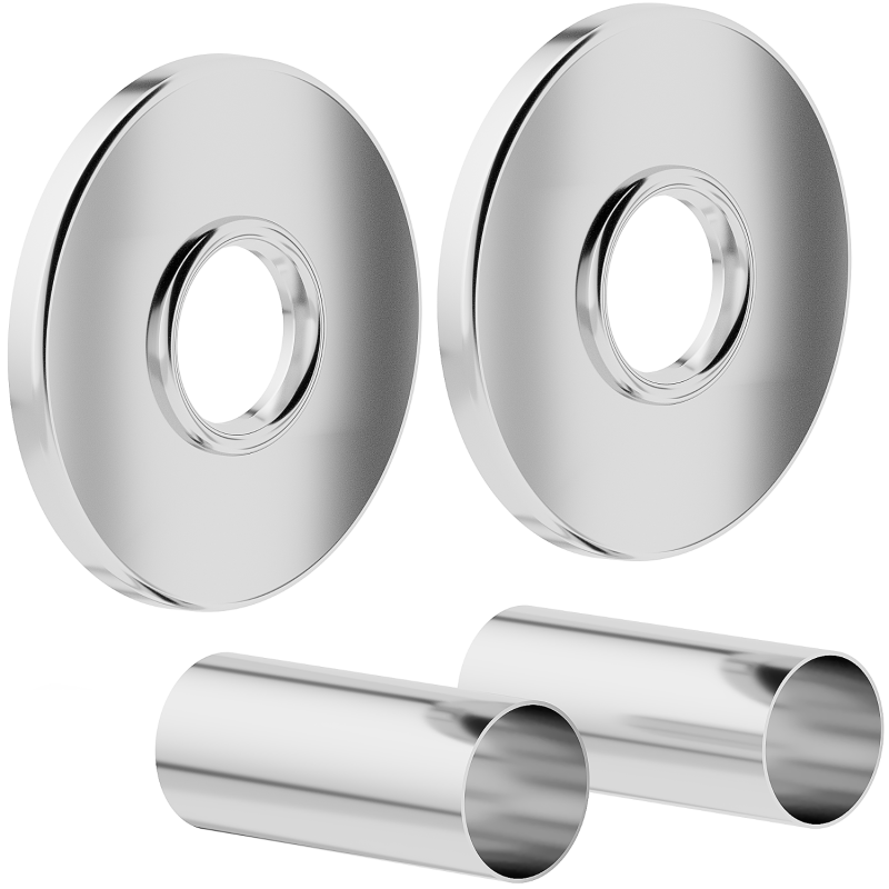 Mexen R single masking set for radiator, chrome - W904-000-01