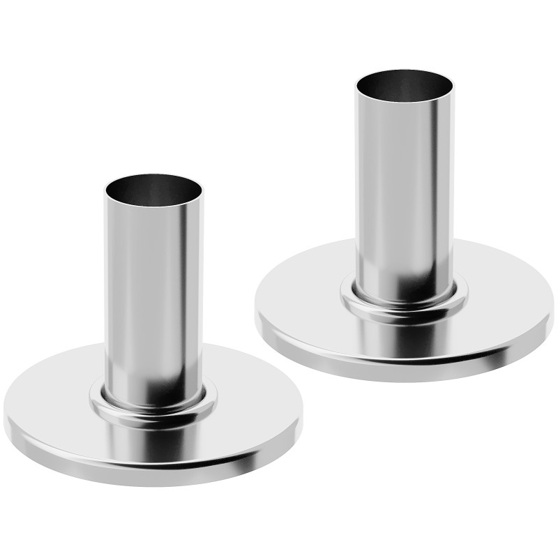 Mexen 1R single radiator escutcheon set, chrome - W904-000-01