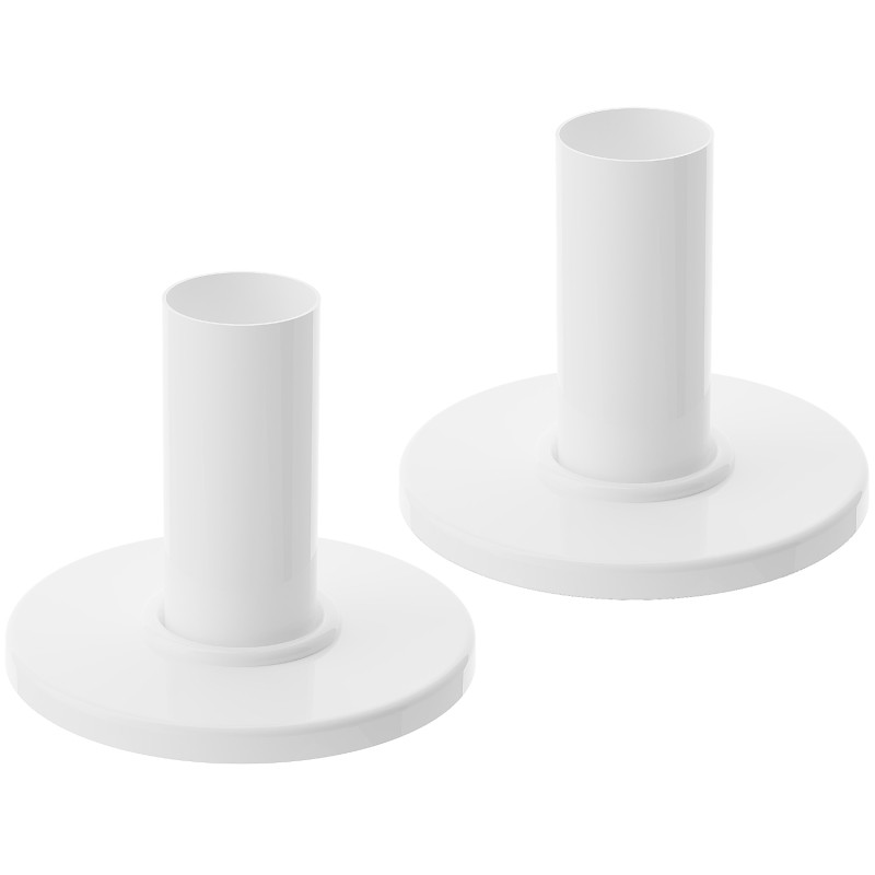 Mexen 1R single radiator cover set, white - W904-000-20