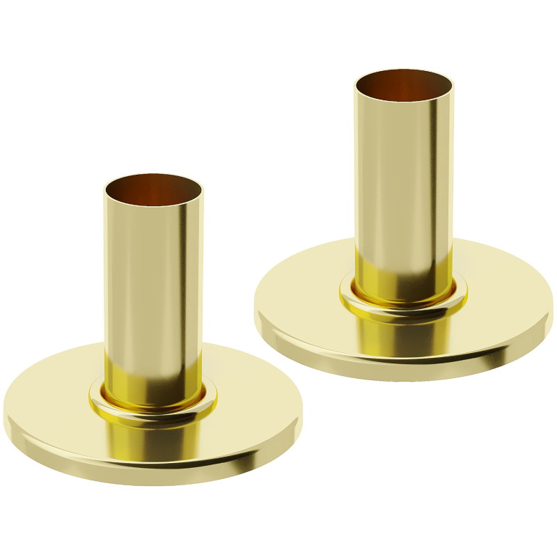 Mexen 1R single radiator cover set, gold - W904-000-50